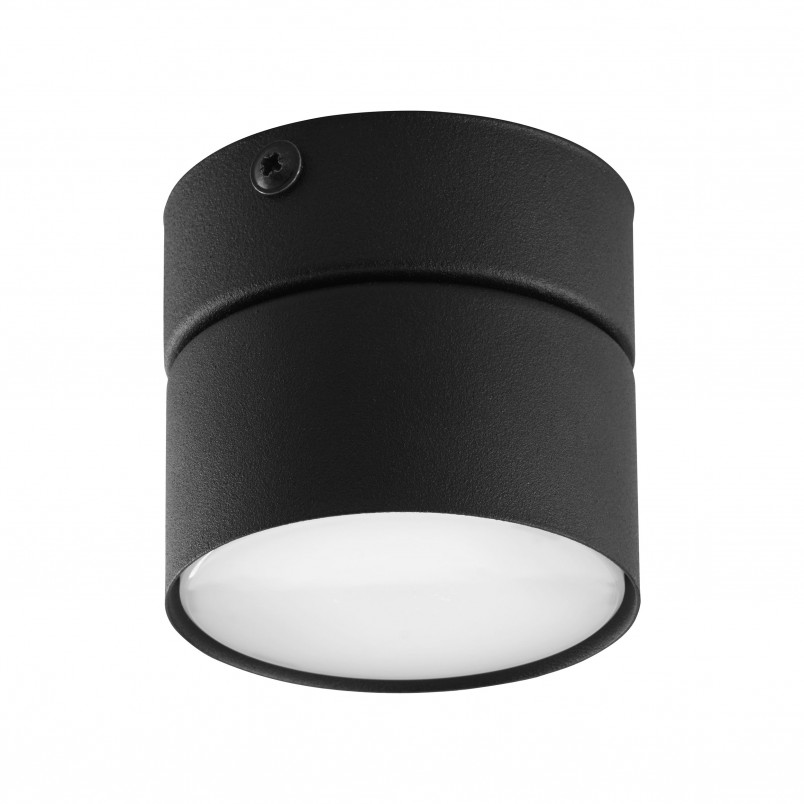 Lampa spot tuba Space 8cm czarna TK Lighting