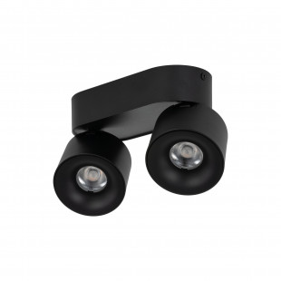Reflektor podwójny regulowany Spark LED 3000/4000/6000K CCT czarny TK Lighting