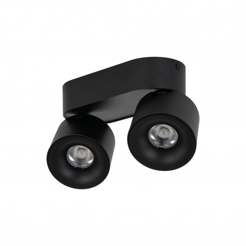 Reflektor podwójny regulowany Spark LED 3000/4000/6000K CCT czarny TK Lighting
