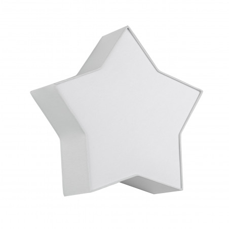 Plafon dziecięcy gwiazda Star 45x43cm szary TK Lighting