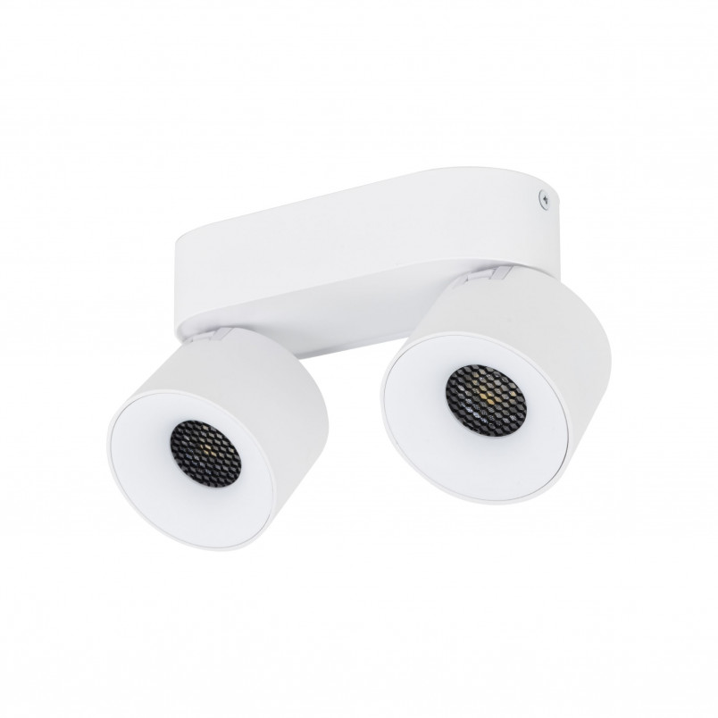 Reflektor podwójny regulowany Spark LED 3000/4000/6000K CCT biały TK Lighting
