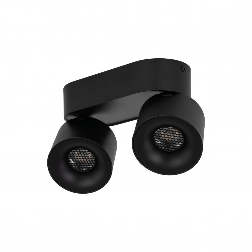 Reflektor podwójny regulowany Spark LED 3000/4000/6000K CCT czarny TK Lighting