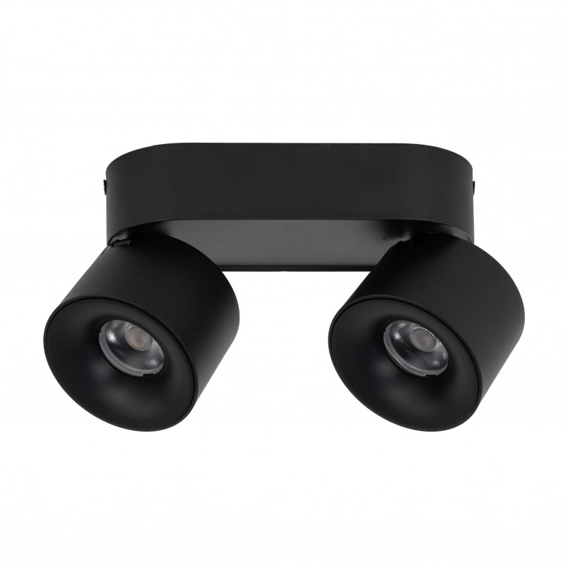 Reflektor podwójny regulowany Spark LED 3000/4000/6000K CCT czarny TK Lighting