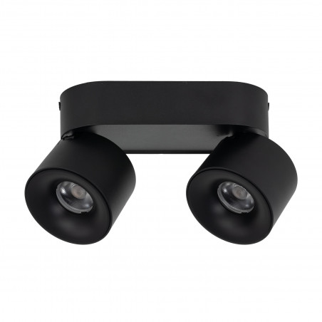 Reflektor podwójny regulowany Spark LED 3000/4000/6000K CCT czarny TK Lighting
