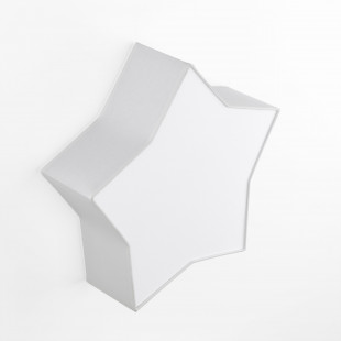 Plafon dziecięcy gwiazda Star 45x43cm szary TK Lighting