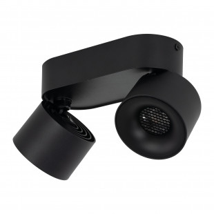 Reflektor podwójny regulowany Spark LED 3000/4000/6000K CCT czarny TK Lighting