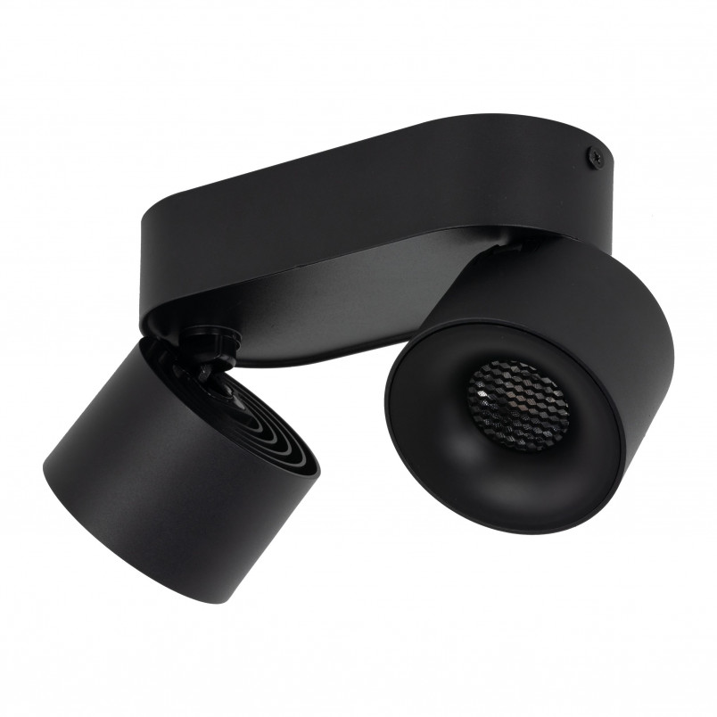 Reflektor podwójny regulowany Spark LED 3000/4000/6000K CCT czarny TK Lighting