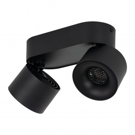 Reflektor podwójny regulowany Spark LED 3000/4000/6000K CCT czarny TK Lighting