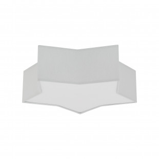 Plafon dziecięcy gwiazda Star 45x43cm szary TK Lighting