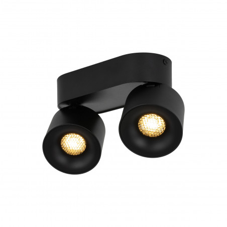 Reflektor podwójny regulowany Spark LED 3000/4000/6000K CCT czarny TK Lighting