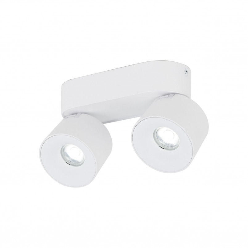 Reflektor podwójny regulowany Spark LED 3000/4000/6000K CCT biały TK Lighting