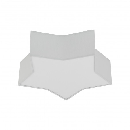 Plafon dziecięcy gwiazda Star 45x43cm szary TK Lighting
