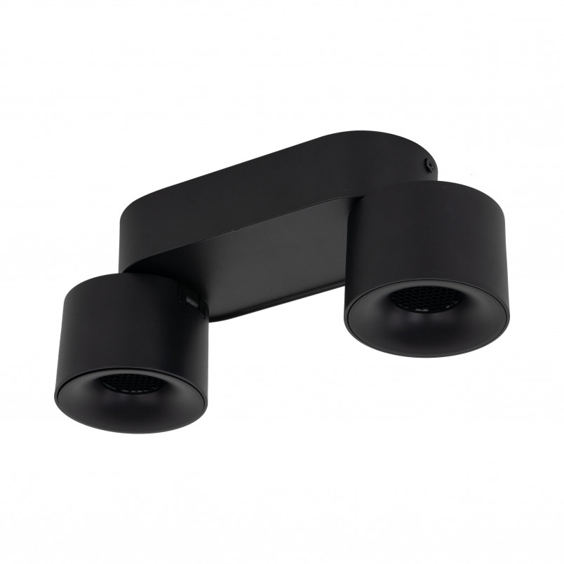 Reflektor podwójny regulowany Spark LED 3000/4000/6000K CCT czarny TK Lighting