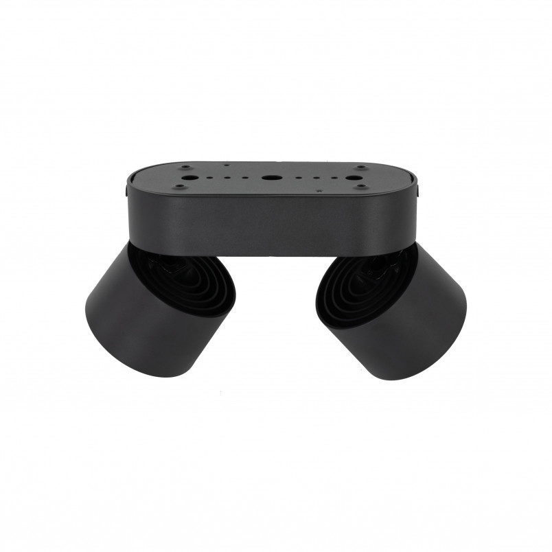 Reflektor podwójny regulowany Spark LED 3000/4000/6000K CCT czarny TK Lighting