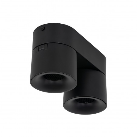 Reflektor podwójny regulowany Spark LED 3000/4000/6000K CCT czarny TK Lighting