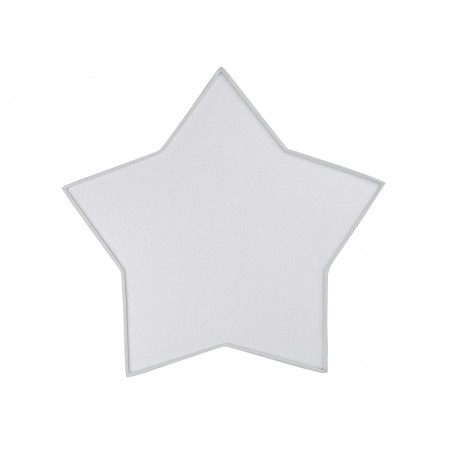 Plafon dziecięcy gwiazda Star 45x43cm szary TK Lighting