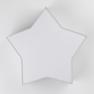 Plafon dziecięcy gwiazda Star 45x43cm szary TK Lighting