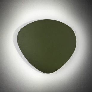 Kinkiet dekoracyjny Stone 49x37cm zielony TK Lighting