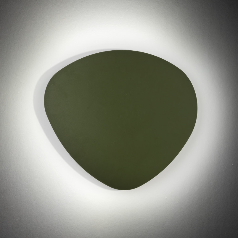 Kinkiet dekoracyjny Stone 49x37cm zielony TK Lighting