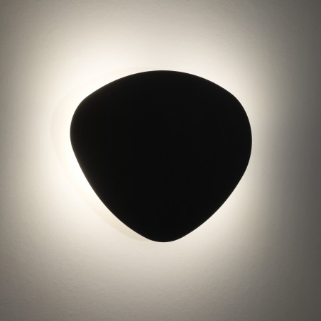 Kinkiet dekoracyjny Stone 39x30cm czarny TK Lighting