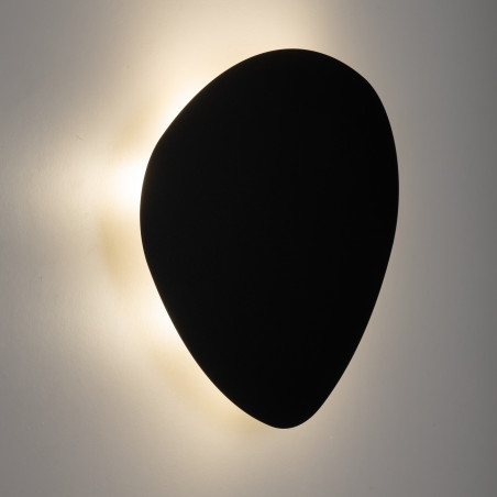 Kinkiet dekoracyjny Stone 39x30cm czarny TK Lighting