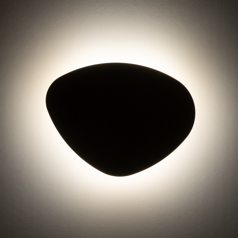 Kinkiet dekoracyjny Stone 49x37cm czarny TK Lighting