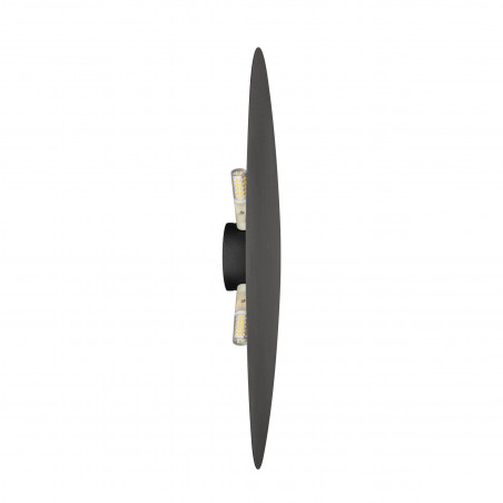 Kinkiet dekoracyjny Stone 49x37cm czarny TK Lighting