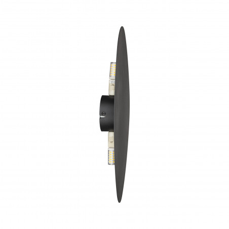 Kinkiet dekoracyjny Stone 39x30cm czarny TK Lighting