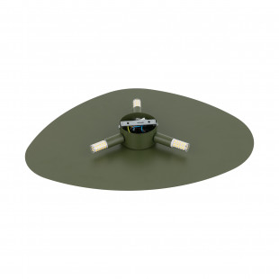 Kinkiet dekoracyjny Stone 49x37cm zielony TK Lighting