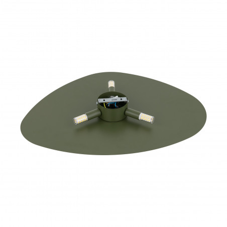 Kinkiet dekoracyjny Stone 49x37cm zielony TK Lighting