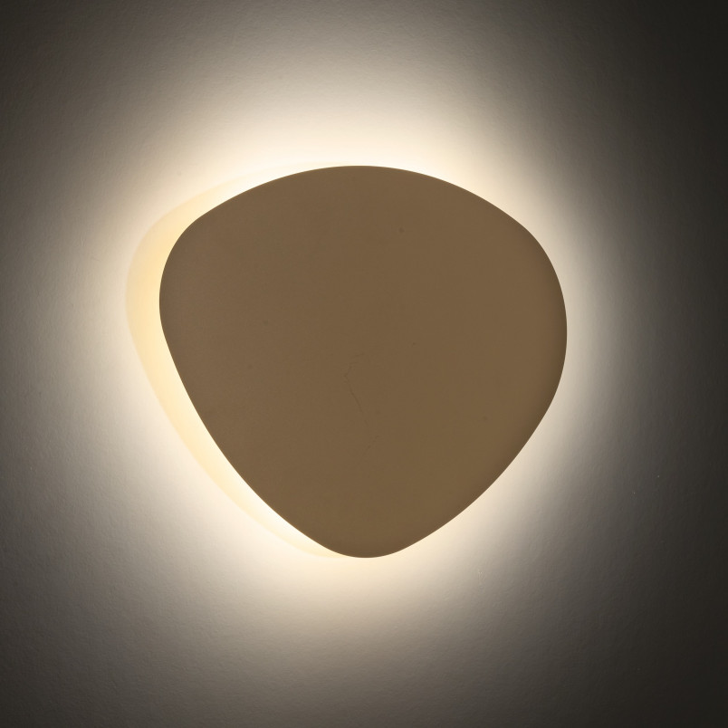 Kinkiet dekoracyjny Stone 49x37cm beżowy TK Lighting