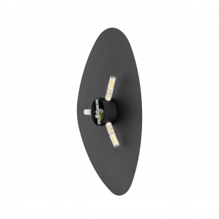 Kinkiet dekoracyjny Stone 49x37cm czarny TK Lighting