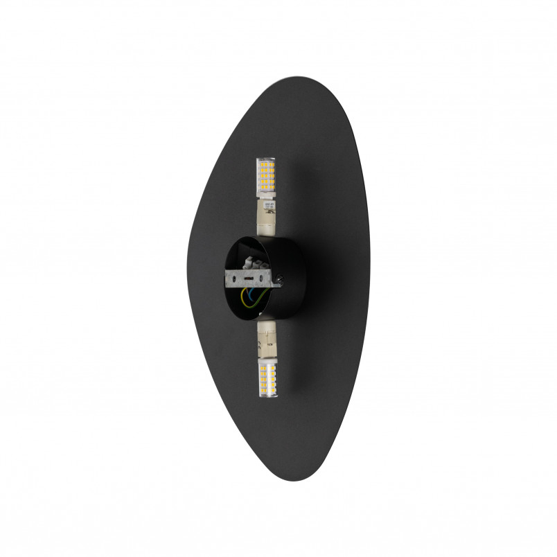 Kinkiet dekoracyjny Stone 39x30cm czarny TK Lighting