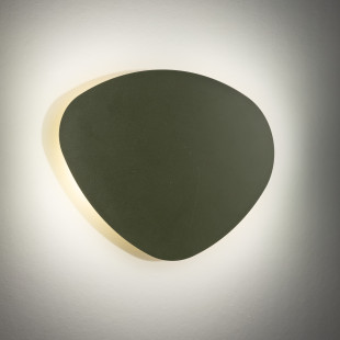 Kinkiet dekoracyjny Stone 39x30cm zielony TK Lighting