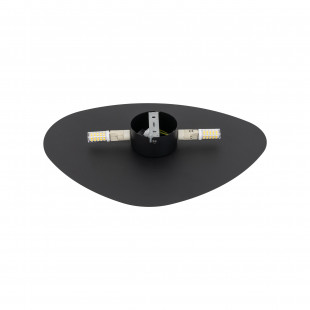 Kinkiet dekoracyjny Stone 39x30cm czarny TK Lighting