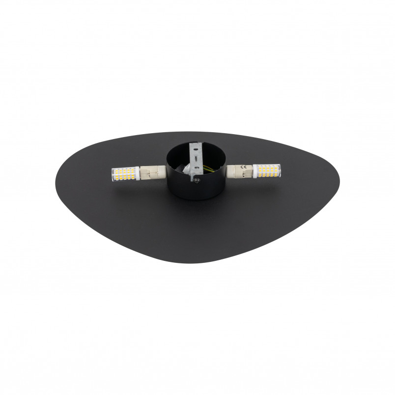 Kinkiet dekoracyjny Stone 39x30cm czarny TK Lighting