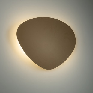 Kinkiet dekoracyjny Stone 39x30cm beżowy TK Lighting