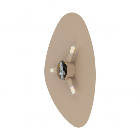 Kinkiet dekoracyjny Stone 49x37cm beżowy TK Lighting