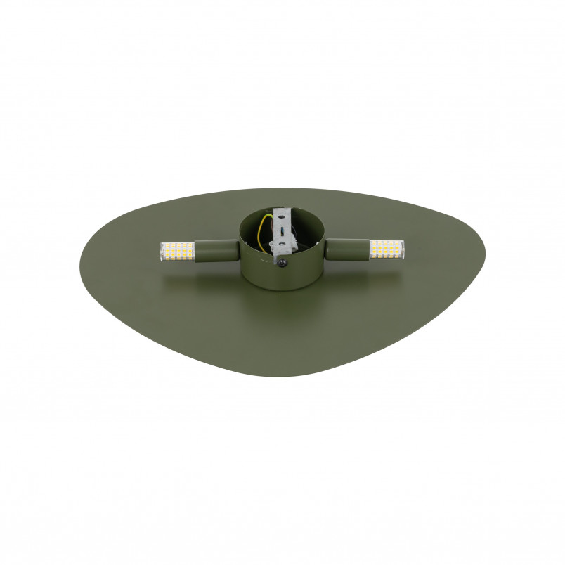 Kinkiet dekoracyjny Stone 39x30cm zielony TK Lighting