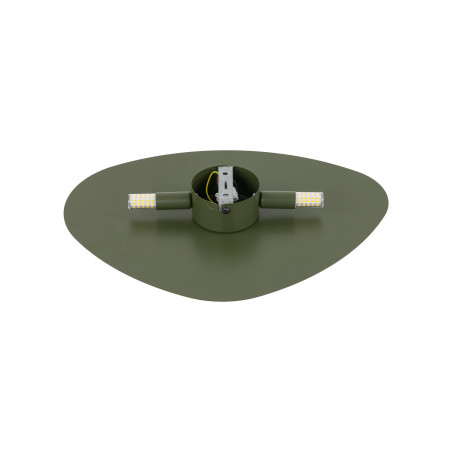 Kinkiet dekoracyjny Stone 39x30cm zielony TK Lighting
