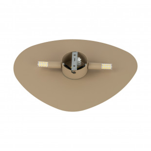 Kinkiet dekoracyjny Stone 39x30cm beżowy TK Lighting