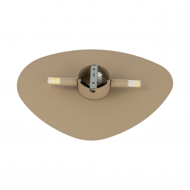 Kinkiet dekoracyjny Stone 39x30cm beżowy TK Lighting