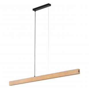 Lampa drewniana wisząca Teo LED 126cm sosna TK Lighting