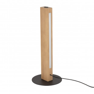 Lampa drewniana stołowa Teo LED 41,5cm sosna TK Lighting