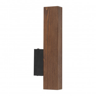 Kinkiet drewniany pionowy Teo LED orzech TK Lighting
