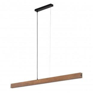 Lampa drewniana wisząca Teo LED 126cm orzech TK Lighting