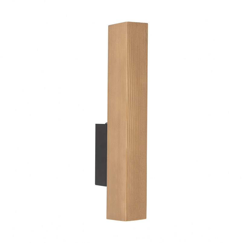 Kinkiet drewniany pionowy Teo LED sosna TK Lighting