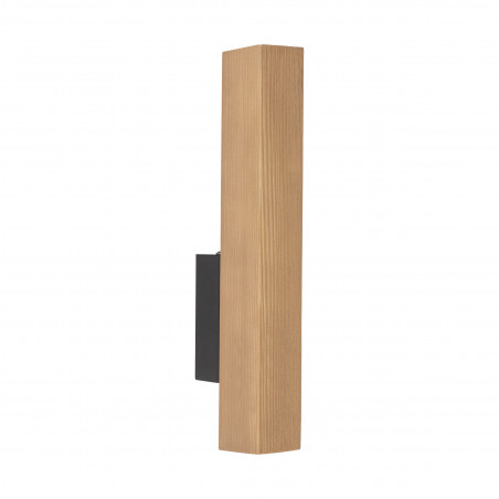 Kinkiet drewniany pionowy Teo LED sosna TK Lighting