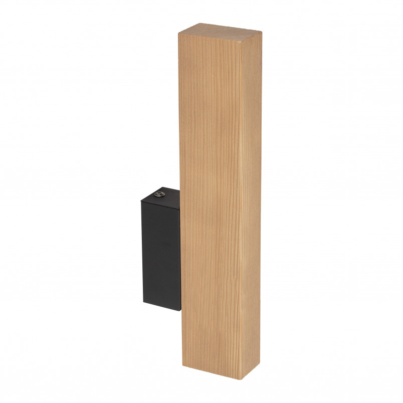 Kinkiet drewniany pionowy Teo LED sosna TK Lighting