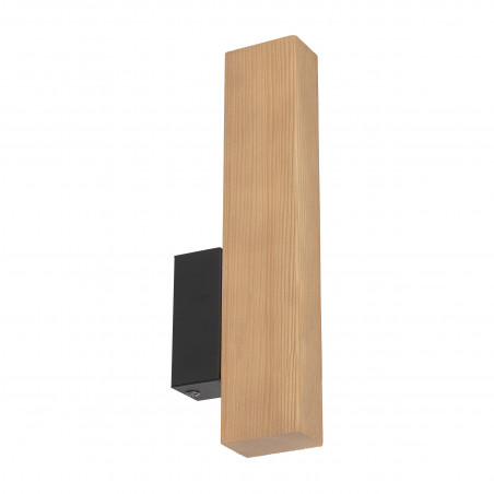 Kinkiet drewniany pionowy Teo LED sosna TK Lighting